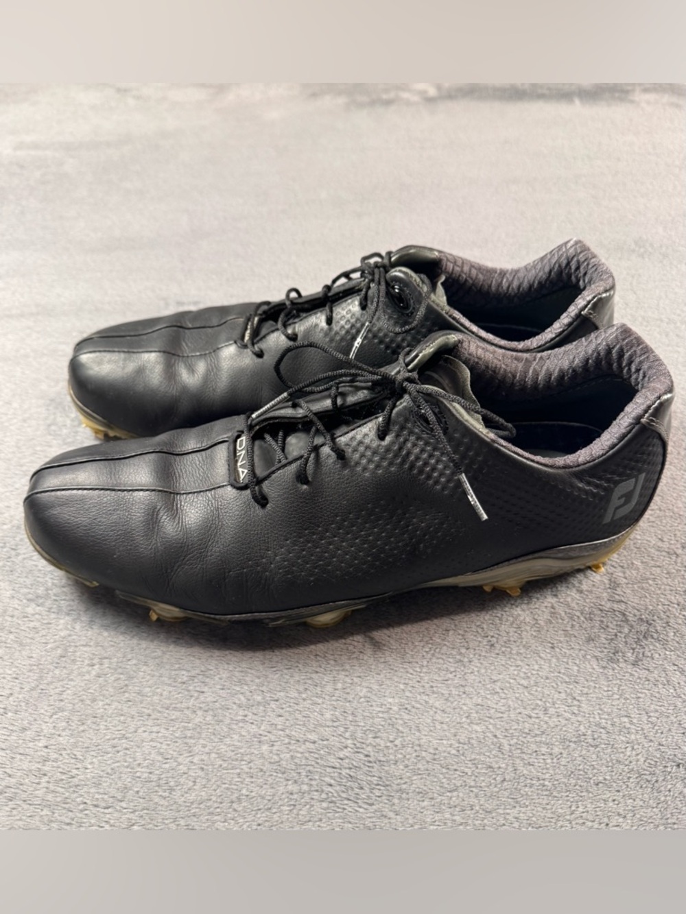 FootJoy DNA Men’s Black Leather Golf Shoes